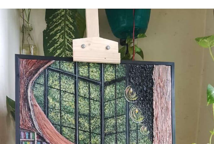custom acrylic painting from your reference photo with free shipping